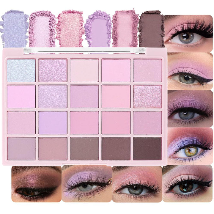 Neutral Nude Brown Smokey Eye Shadow Palette,Rose Gold Bronze Naked Cream Eyeshadow Palette Makeup,Natural Eyeshadow for Eyes Long Lasting Naturing-Looking