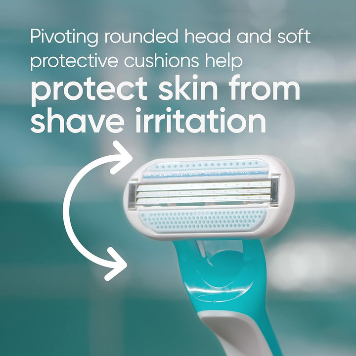 Tropical Women'S Disposable Razor, 3 Count