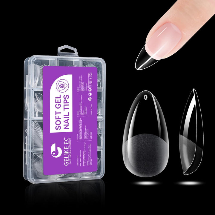 Gel Nail Glue for Press on Nails: 6 in 1 Strong UV Nail Glue for Nail Tips and Acrylic Fake Nail - Long Lasting 28 Days Quick Dry - Beginner Friendly DIY for Home Salon