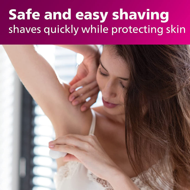 Satinshave Essential Women’S Wet & Dry Electric Shaver for Legs & Body, Cordless, with Hypoallergenic Foil, HP6306/50