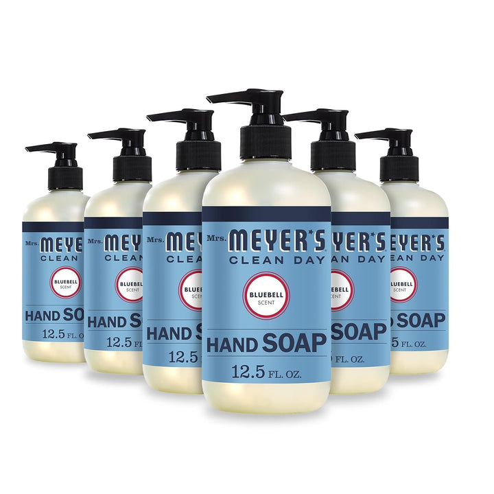 CLEAN DAY Hand Soap, Made with Essential Oils, Biodegradable Formula, Rain Water, 12.5 Fl. Oz - Pack of 3