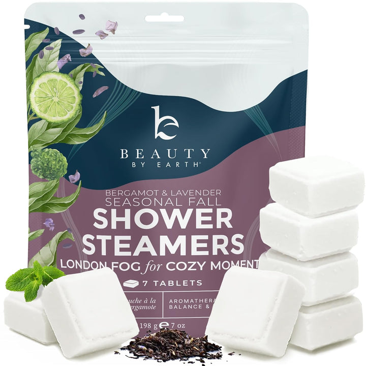 Shower Steamers Aromatherapy - USA Made with Natural Ingredients & Eucalyptus Essential Oil, Christmas Stocking Stuffers for Men & Women, Large Shower Bombs, White Elephant Relaxation Spa Gifts
