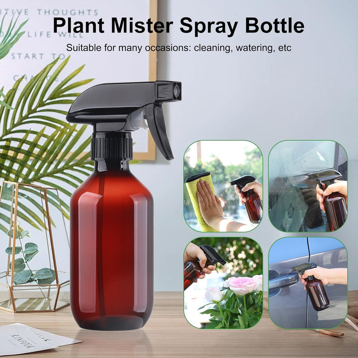 Spray Bottles Water Spray Bottle 2 Packs- BPA Free -10 Oz/300 Ml Plastic Refillable Containers Fine Mist Small Spray Bottle with Adjustable Nozzle for Hair, Cooking, Cleaning