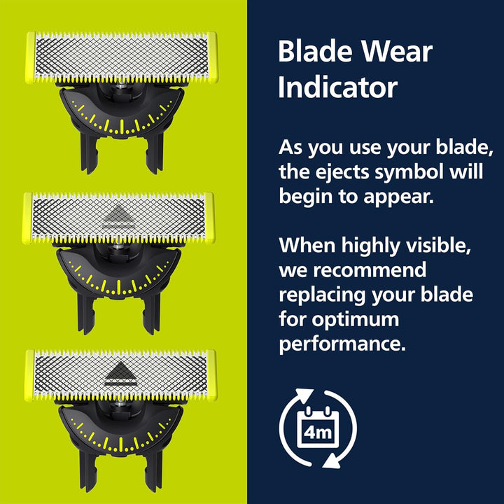 Philips Oneblade 360 Pro Face + Body, Hybrid Electric Beard Trimmer, Shaver and Bodygroomer, with 360 Blade Technology, Model QP6552/90