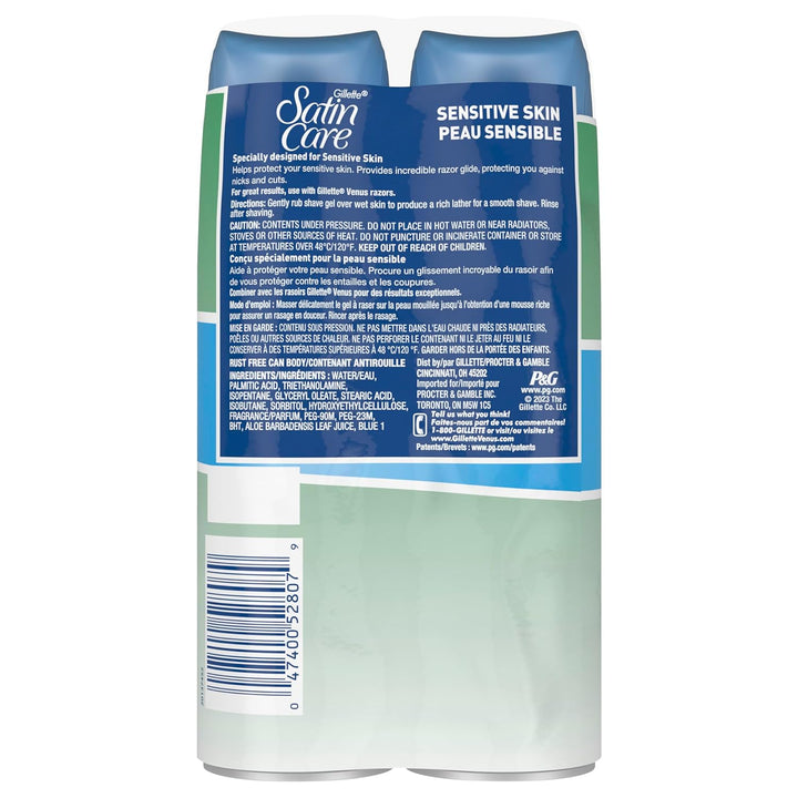 Gillette Venus Satin Care Sensitive Skin Shave Gel