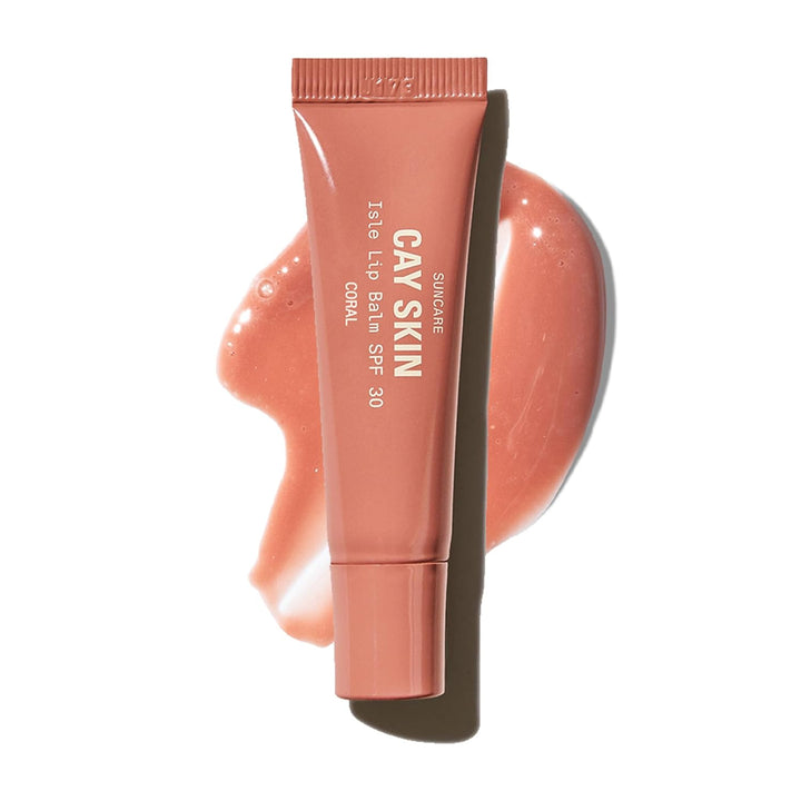 Isle Lip Balm SPF 30 – High Shine, Hydrating + Sheer Lip Gloss in Vanilla Brown Sugar Flavor – Formulated with Natural Ingredients for All Skin Tones – Clear, 0.35 Oz