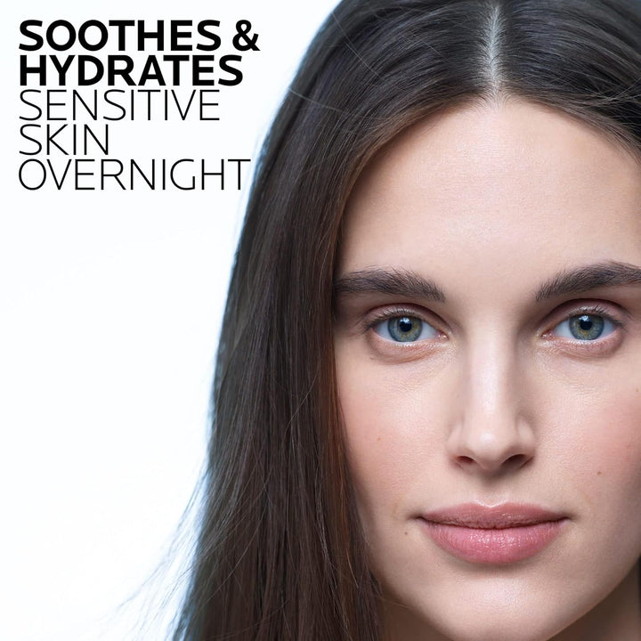 Toleriane Dermallergo Night Cream for Face, Intense Soothing Moisturizer with Vitamin E, Allergy Tested, for Sensitive Skin, Formerly Toleriane Ultra Night