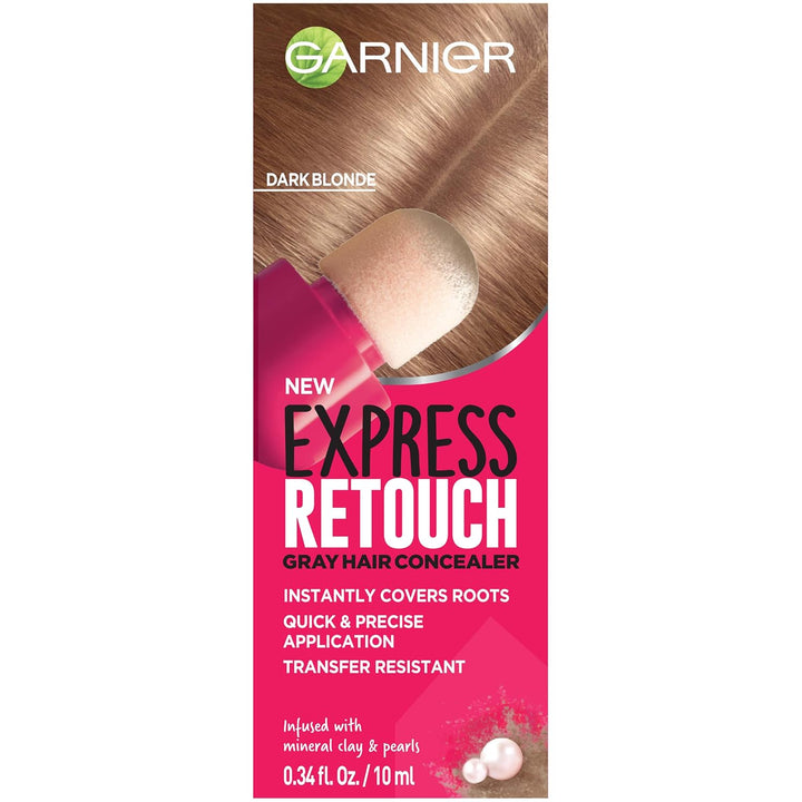 Hair Color Express Retouch Gray Hair Concealer, Instant Gray Coverage, Brown, 1 Count