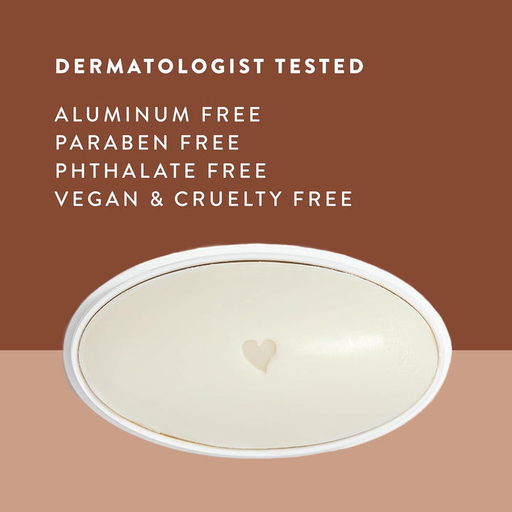 Deodorant Contains Naturally Derived Ingredients, 72 Hour Odor Control | Deodorant for Women and Men, Aluminum Free with Baking Soda, Coconut Oil and Shea Butter | Coconut & Vanilla