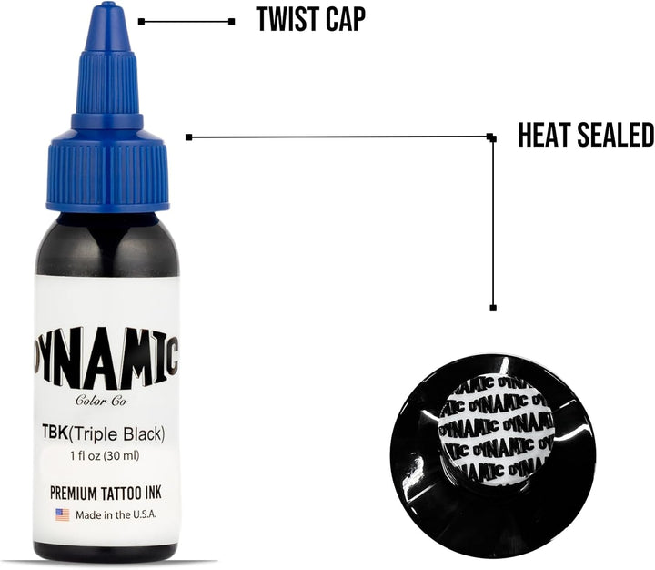 Triple Black Ink Bottle 1Oz