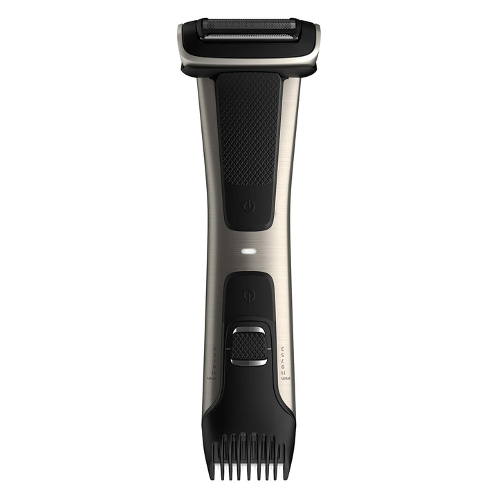 Philips Bodygroom 7000 Series, Showerproof Groin and Body Trimmer for Men, Precise Body Grooming, Adjustable Comb, Safe Even below the Belt, 80 Min. Runtime, Model BG7040/42