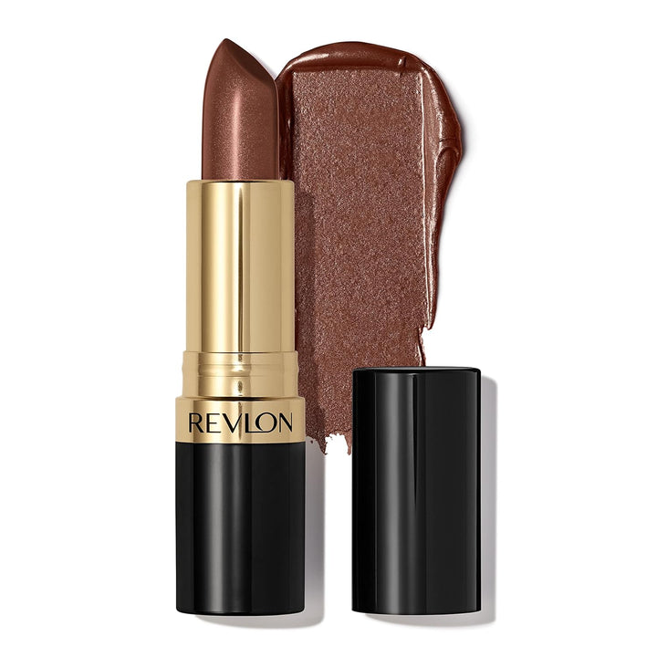 Super Lustrous Lipstick, Creamy Formula for Soft, Fuller-Looking Lips, Moisturized Feel, 315 Iced Mocha, 0.15 Oz