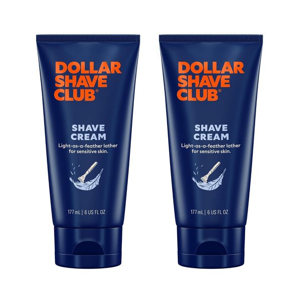 | Shave Cream 6 Ounce (2 Pack) | Hydrating Shaving Cream for Sensitive Skin