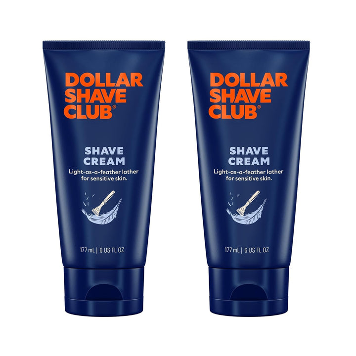 | Shave Cream 6 Ounce (2 Pack) | Hydrating Shaving Cream for Sensitive Skin