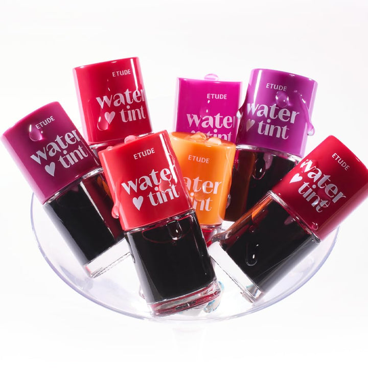 Dear Darling Water Tint - Cherry Ade (9G) | Vivid Color Lip Stain with Moisturizing Weightless & Non-Sticky Finish Lip Stain | Smudge-Proof Lip Tint | Korean Makeup, Kbeauty