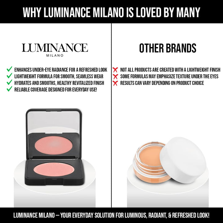 Original  under Eye Brightener Pink – Lightweight Pink under Eye Corrector for Dark Circles and Fine Lines – Vegan Concealer Brightener for Tired Eyes – Natural Radiant Finish