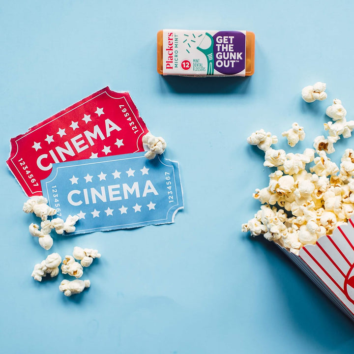 Micro Mint Dental Flossers, Travel Pack, Perfect Travel Size, Easy Storage, Dental Care On-The-Go, Fresh Mint Flavor, 12 Count