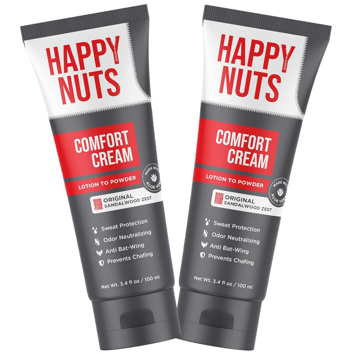 Comfort Cream Deodorant for Men: Anti-Chafing Sweat Defense, Odor Control, Aluminum-Free Mens Deodorant & Hygiene Products for Men'S Private Parts 3.4Oz, Original