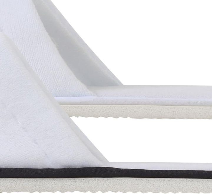 20 Pairs Disposable Slippers for Guests Hotel Slippers Spa Slippers Non-Slip Washable House Slipper Bulk for Adult for Men and Women