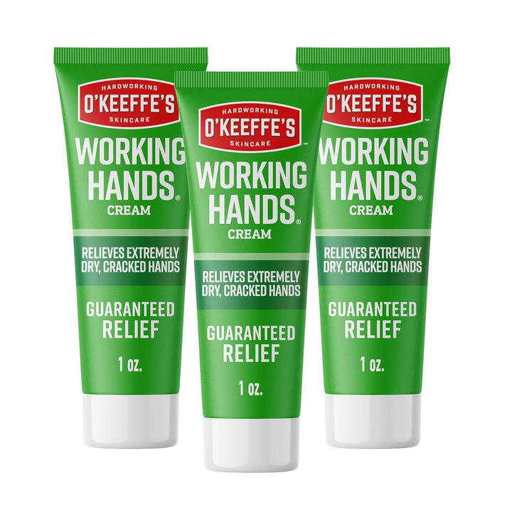 Working Hands Hand Cream for Extreme Dryness - 3 Oz Tube (2 Pack) - Repairing Skincare for Cracked, Dry Hands
