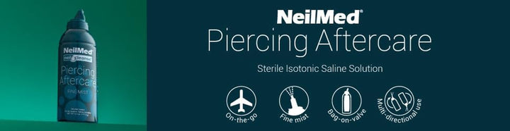 Neilcleanse Piercing Aftercare, Fine Mist, 6.3 Fluid Ounce