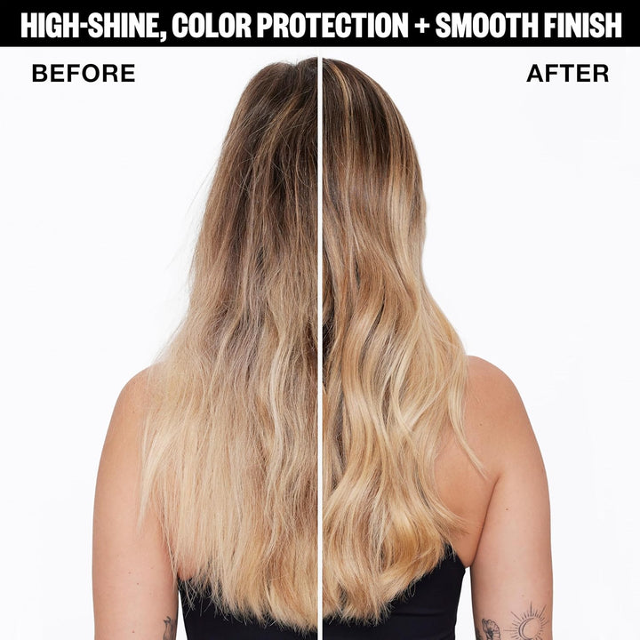 - EXPENSIVE - Clear Hair Gloss Treatment – Shine-Boosting Top Coat for Glass Hair – Hair Treatment for Smooth, Polished Finish – Clear Gloss for Hair Sheen and Silkiness - Cruelty Free 4.2Oz