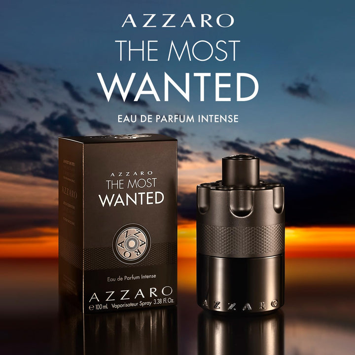the Most Wanted Eau De Parfum Intense - Woody & Seductive Mens Cologne - Fougère, Ambery & Spicy Fragrance for Date Night - Lasting Wear - Luxury Perfumes for Men
