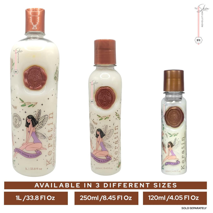 Aftercare for Ritual Botánico Keratina Orgánica | Treatment to Straighten, Repair and Relax Hair | All Natural, Organic & Vegan Ingredients | Product of Colombia| Keratin Medium, 250Ml/8.45 Fl Oz)