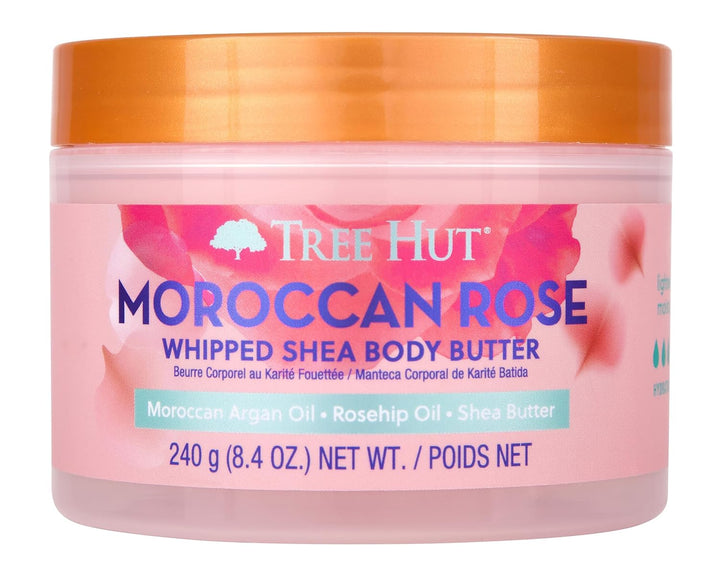 Whipped Shea Body Butter - Vanilla - 8.4 Oz - Lightweight, Long-Lasting, Hydrating Moisturizer - Made with Shea Butter