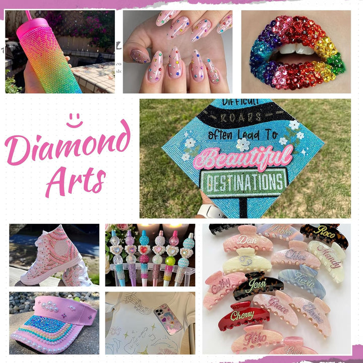 40 Colors Resin Jelly Rhinestones for Bedazzling, 3Mm 32000 Pcs Flatback Gems for Crafting, Bedazzling Kit with 3Pcs B7000 Glue for Clothing Shoes Nail Book Diamond Art