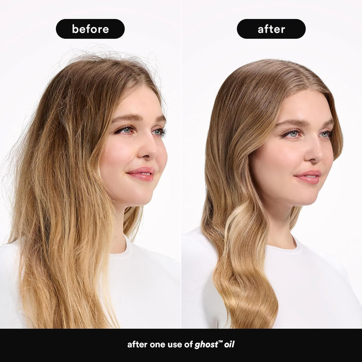 Ghost Oil - Weightless Hair Oil for Fine to Medium Hair - Smooths Frizz, Adds Shine - No Parabens, Gluten or Harmful Sulfates