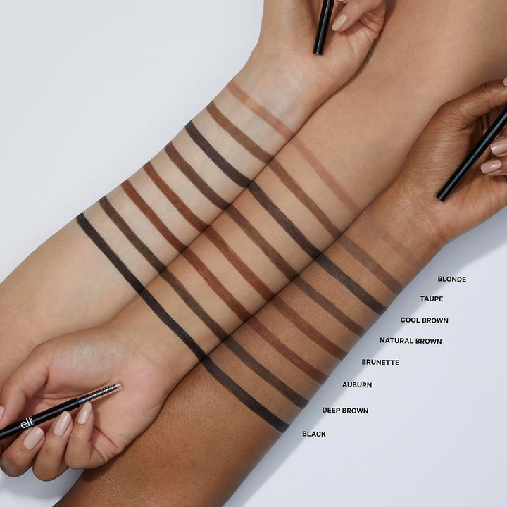 Ultra Precise Brow Pencil, Creamy, Micro-Slim, Precise, Defines, Creates Full, Natural-Looking Brows, Tames and Combs Brow Hair, Neutral Brown, 0.0017 Oz