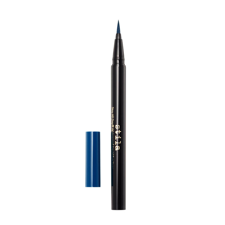 Waterproof Liquid Eye Liner, Stay All Day Makeup with Fine Brush Tip Lasting Satin Finish, Smudge-Proof & Transfer-Resistant