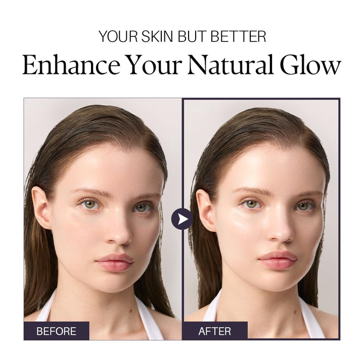 Waterfull Tone-Up Sunscreen Serum BROAD SPECTRUM SPF 50 + Korean Sunscreen for Face, All Skin Tones, Sweat Proof Formula (1.69 Fl.Oz.)