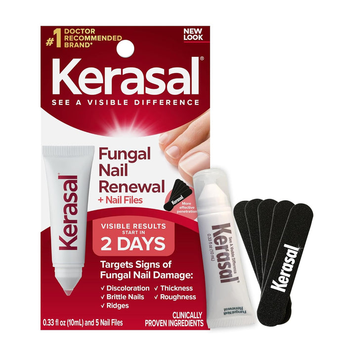 Nighttime Renewal Fungal Nail Patches - 14 Patch - Overnight Repair for Nail Fungus Damage, 8-Hour Treatment Restores Healthy Appearance (Packaging May Vary)