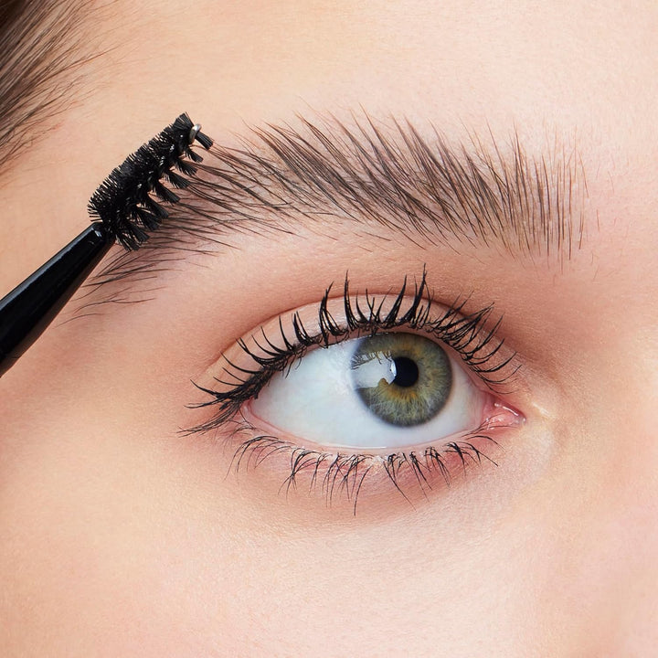 Brow Lift Applicator, Dual-Ended Eyebrow Brush for Grooming & Lifting Brows & Applying Brow Wax, Creates a Fluffy Feathered Look
