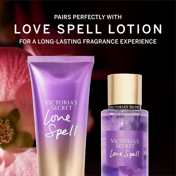Love Spell Mist, Body Spray for Women, Notes of Cherry Blossom and Fresh Peach Fragrance (8.4 Oz)