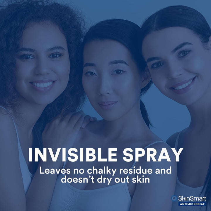 Skinsmart Facial Cleanser for Breakouts, Targets Bacteria for Post-Workout Pimples, Blemishes and Sweat Irritation; 8 Oz Spray, Safe for All Ages: Adults and Teens