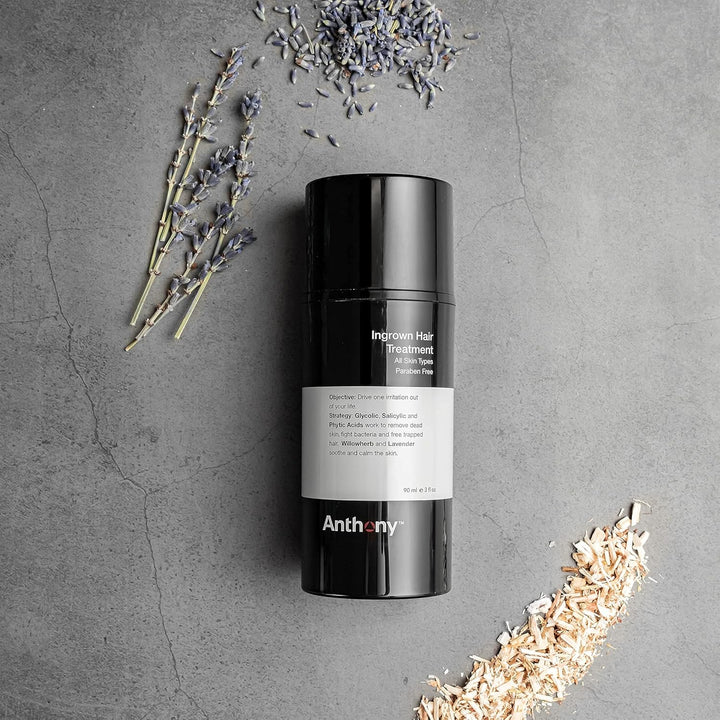 Ingrown Hair Treatment for Men Gel Solution to Calm down Razor Burn – Scar and Redness Eliminator, Bump Removal – 3 Fl. Oz