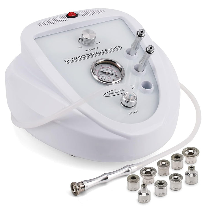 Diamond Microdermabrasion Machine,  65-68Cmhg Suction Power Professional Dermabrasion, Home Use Facial Skin Care Equipment