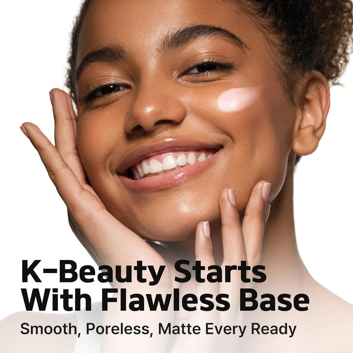 No Poreblem Primer – Pore Primer for Korean Makeup, Mattifying Primer for Oily Skin, Pore Eraser for Large Pores, Blurring Finish from K Beauty (1.01 Fl.Oz/30Ml)