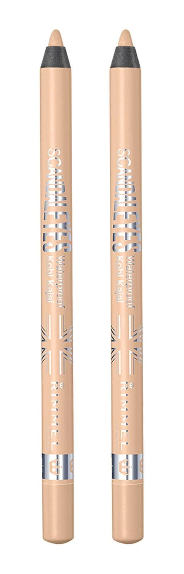 London Scandaleyes Waterproof Gel Pencil Eyeliner, Long-Wearing, Ultra-Smooth, Smudge-Proof, 001, Black, 0.04Oz