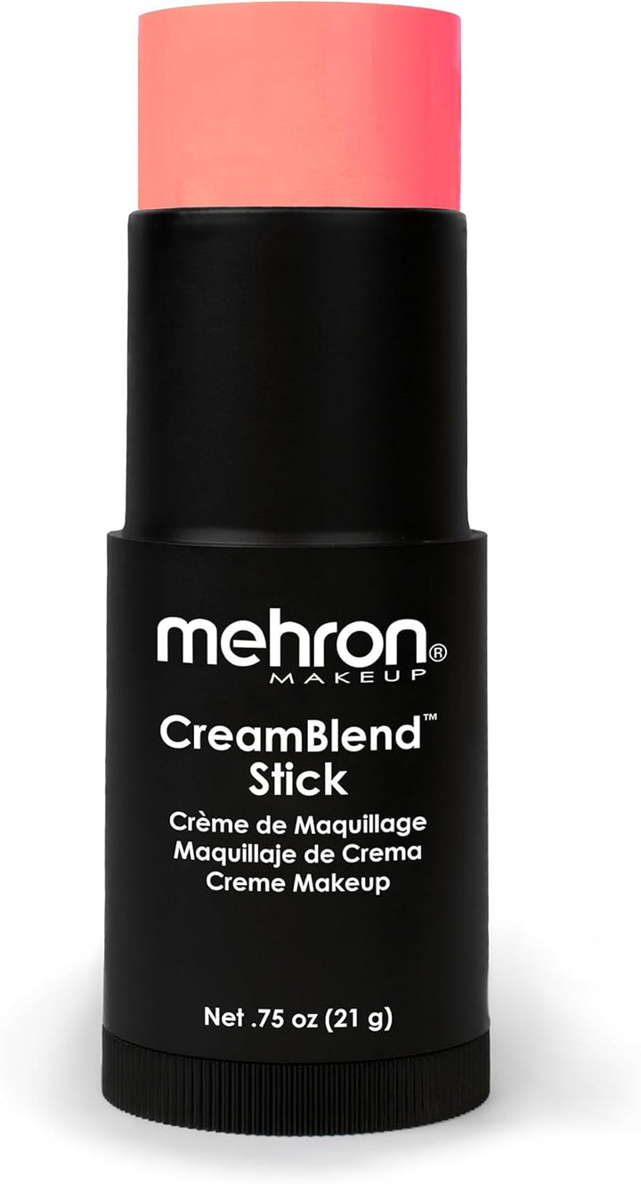 Makeup Creamblend Stick | Face Paint, Body Paint, & Foundation Cream Makeup | Perfect for Halloween .75 Oz (21 G) (White)