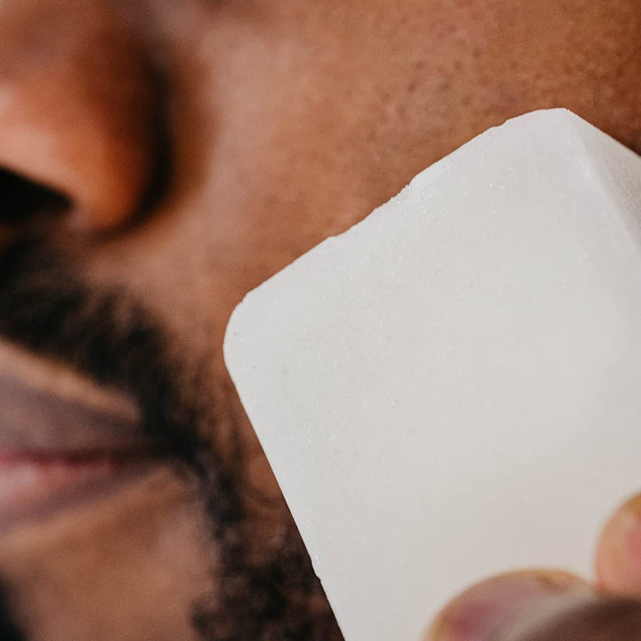 Post-Shave Stone, Natural Alum Block, 1 Count (Pack of 1)