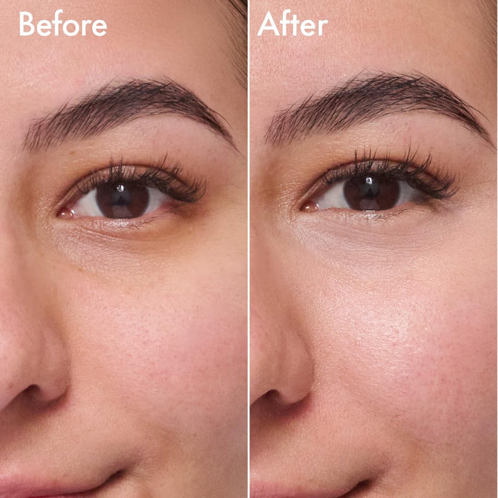 | under Eye Brightener | Conceal & Brighten Dark Circles | with Hyaluronic Acid & Shea Butter | Vegan, Cruelty Free & Paraben Free (010 | Light Rose)