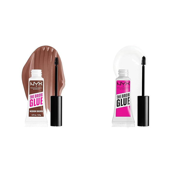 the Brow Glue, Extreme Hold Tinted Eyebrow Gel - Dark Brown