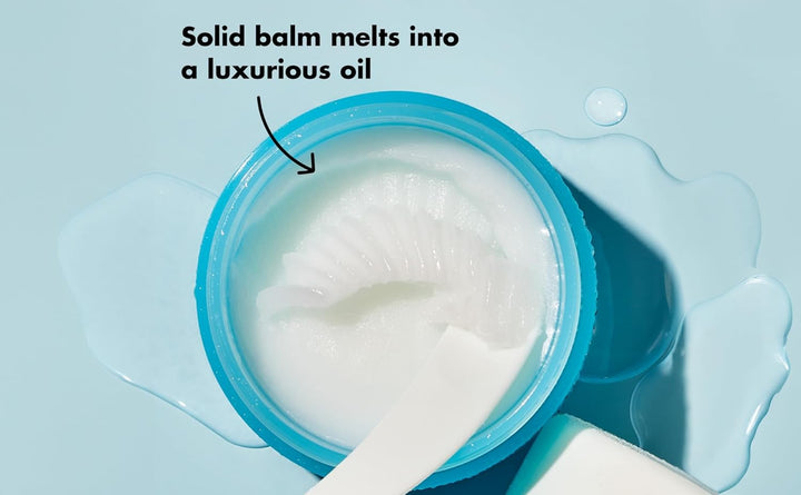 SKIN Holy Hydration! Makeup Melting Cleansing Balm, Face Cleanser & Makeup Remover, Infused with Hyaluronic Acid to Hydrate Skin