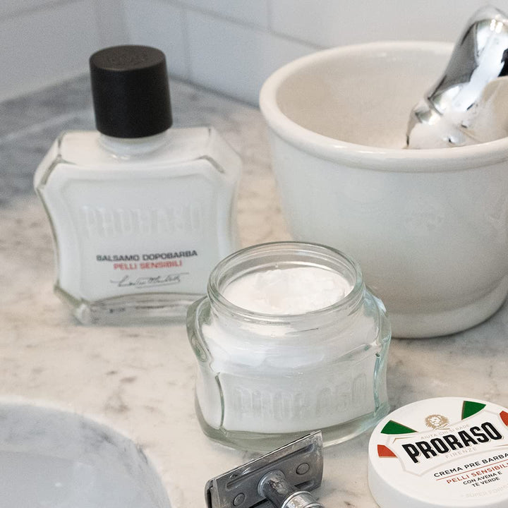 after Shave Balm for Men, Sensitive Skin Moisturizer with Oatmeal and Green Tea, 3.4 Fl Oz (Pack of 1)