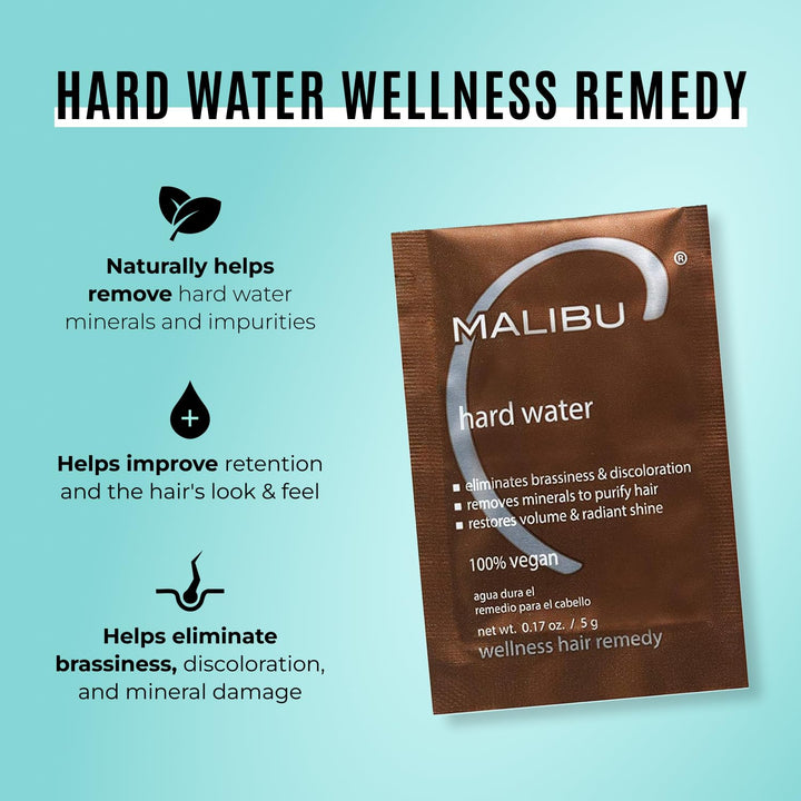 Hard Water Wellness Remedy - Removes Deposits & Impurities - Contains Vitamin C for Shiny, Vibrant Results - Hard Water Treatment