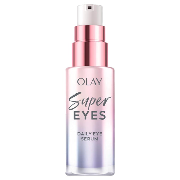 Super Eye Serum - Vitamin C, Caffeine, Niacinamide, Amino Peptide, Aloe Vera - Brightens Dark Circles, Anti-Wrinkle, Anti-Aging, Brightening, Smooths Fine Lines, Firming, Hydrating, 0.45 Oz